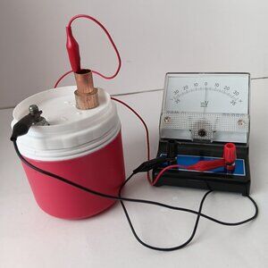 The Wet Cell Electrical Energy-Scientific Method Kit- with Galvanometer